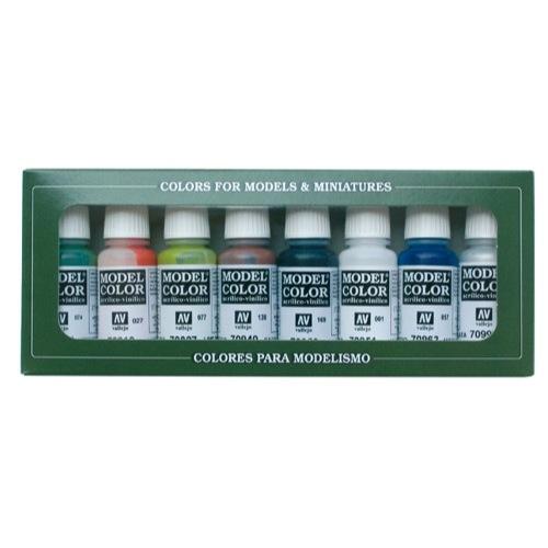 Vallejo Game Color Advanced Acrylic Paint Set - Assorted Colours (Pack of  16)