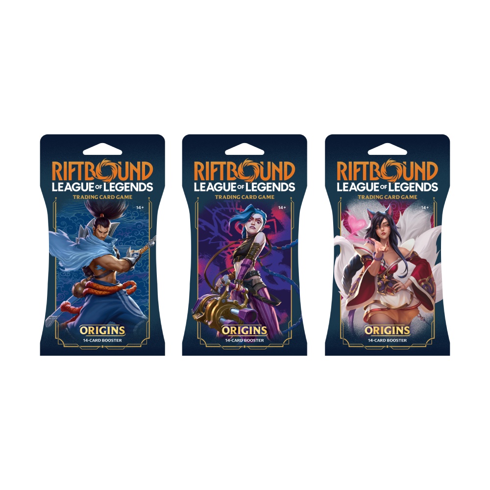 Riftbound: League of Legends TCG  Hanging Booster  Origins [::] Let's  Play Games