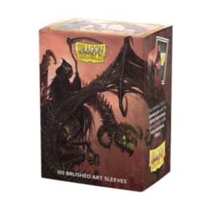 business card holder plastic sleeve Dragon Shield: Perfect Fit Sideloader Sleeves Smoke main image 0