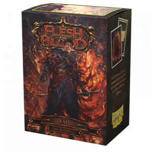 Sleeves - Dragon Shield - Box 100 - Matte Art - Flesh and Blood Uprising Fai