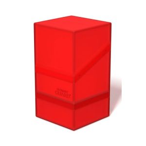 Ultimate Guard Boulder n Tray 100+ Ruby Deck Box