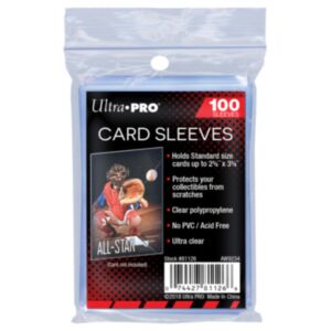 100 MTG Card Sleeves With Inner Sleeves - Assassin Design For Standard Trading Cards
