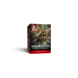 mtg reference cards D&D Dungeons & Dragons Magic Items Common and Uncommon Included inside Reference Cards - Dungeons &
