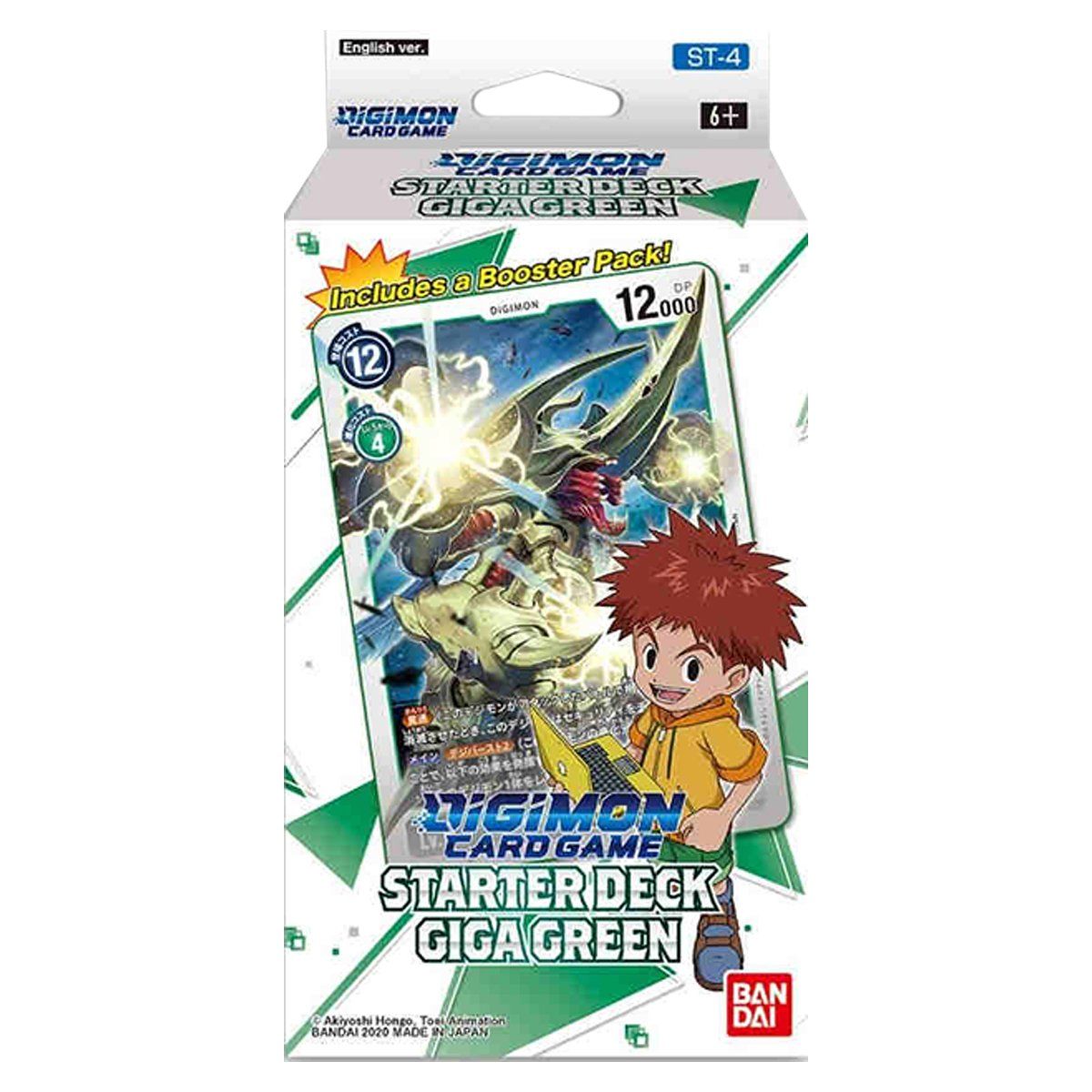 Digimon Card Game Series 04 Starter Display 04 Giga Green