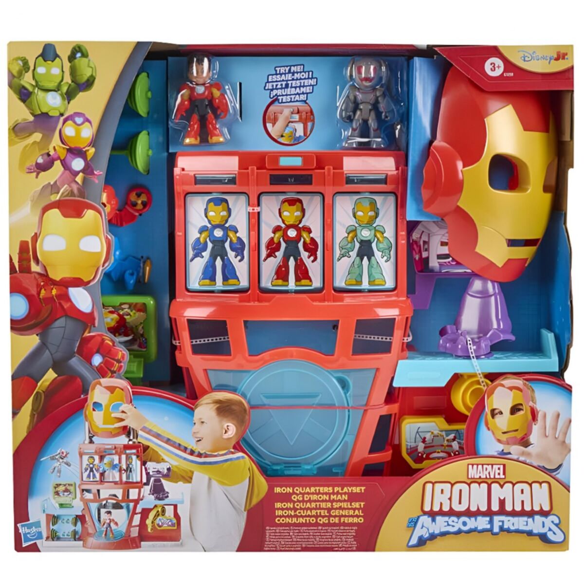 Ironman And His Awesome Friends Iq Playset [::] Let's Play Games