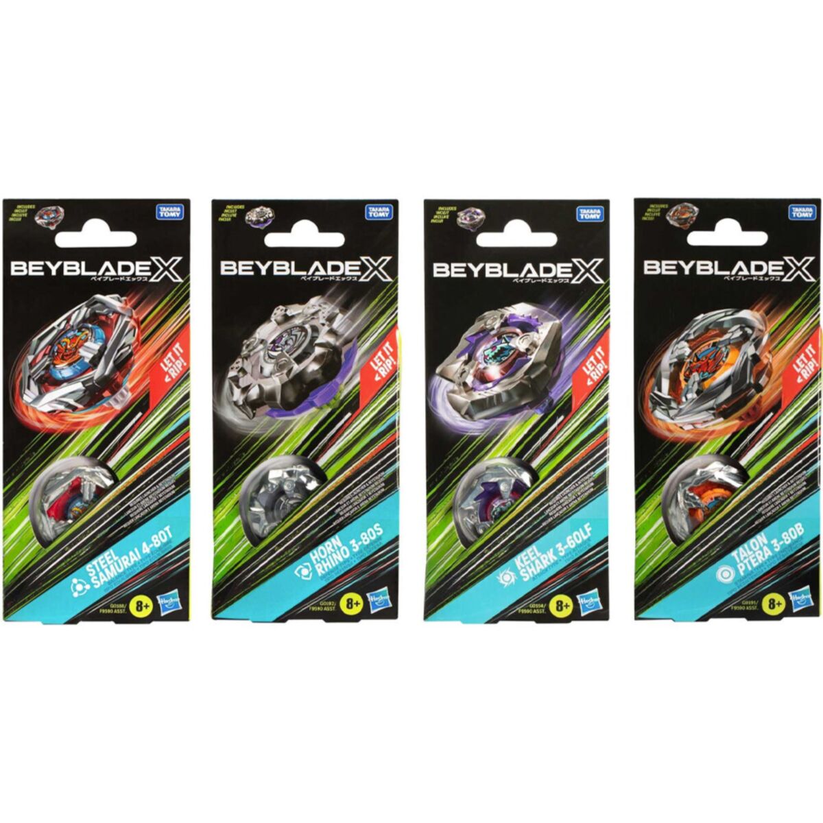 Beyblade - X - Booster Single Top Assortment Wave 1 (12
