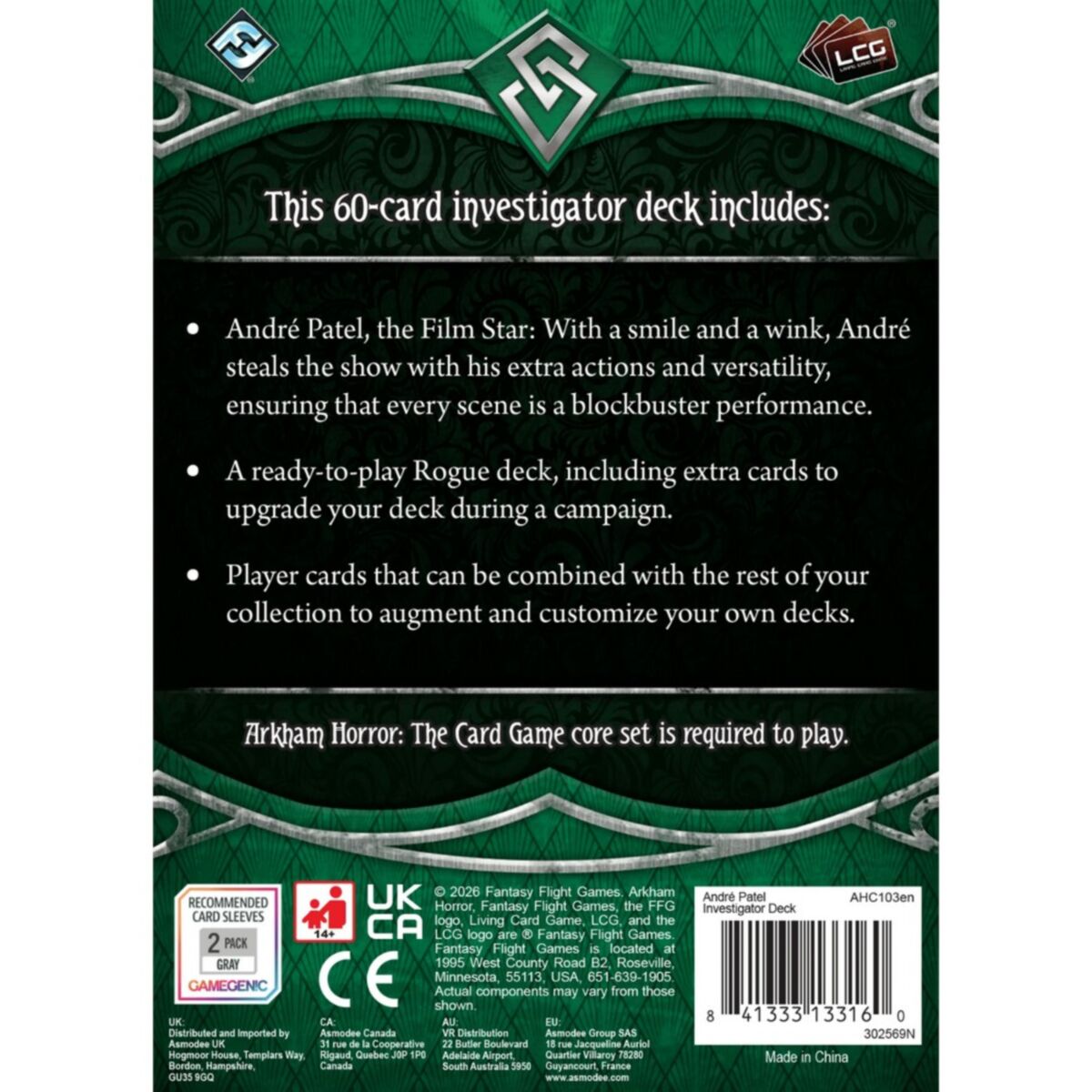arkham horror card game how to play Arkham Horror LCG - Board Game Mat main image 1