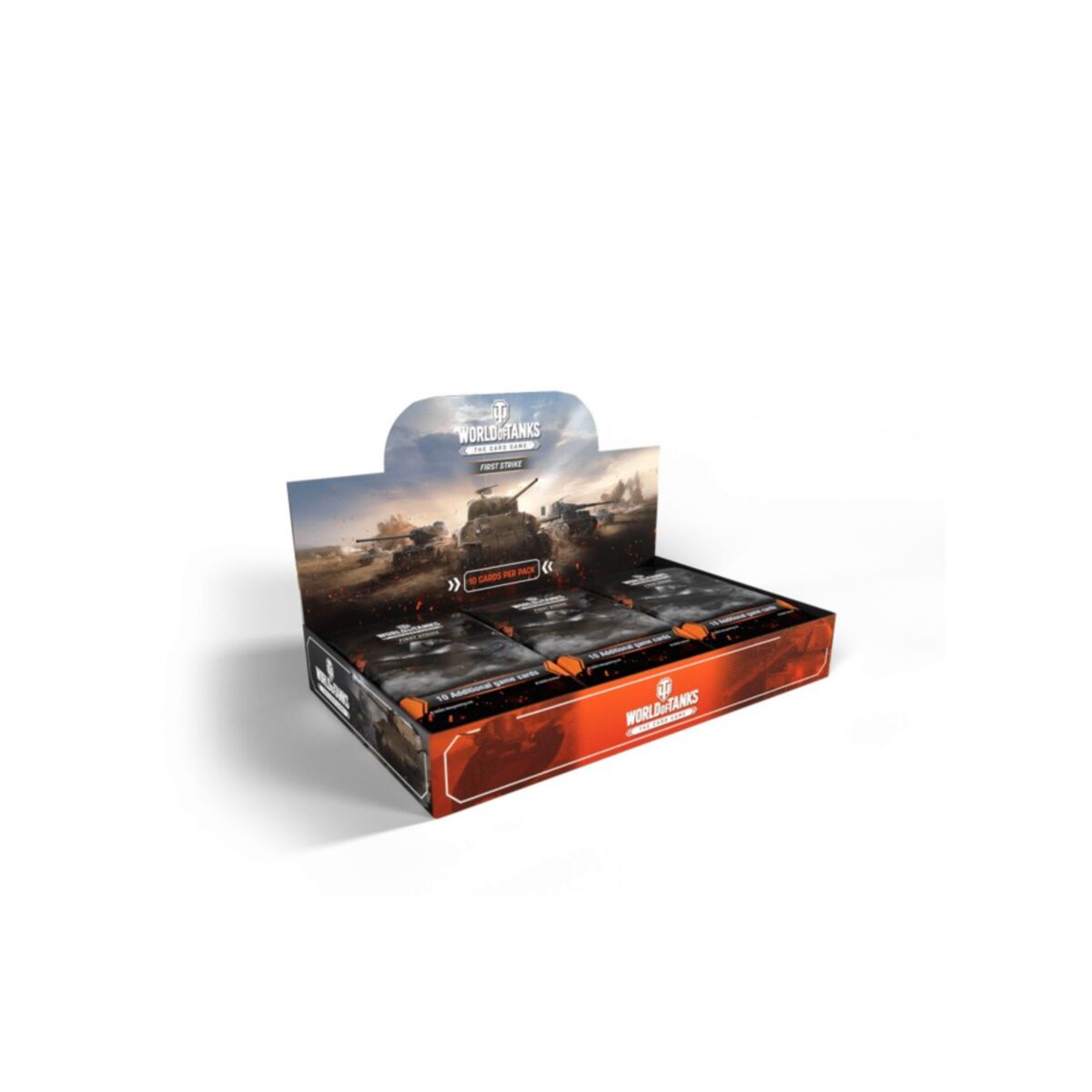 World of Tanks: The Card Game: Booster Display: First Strike (24x Booster)  [::] Let's Play Games