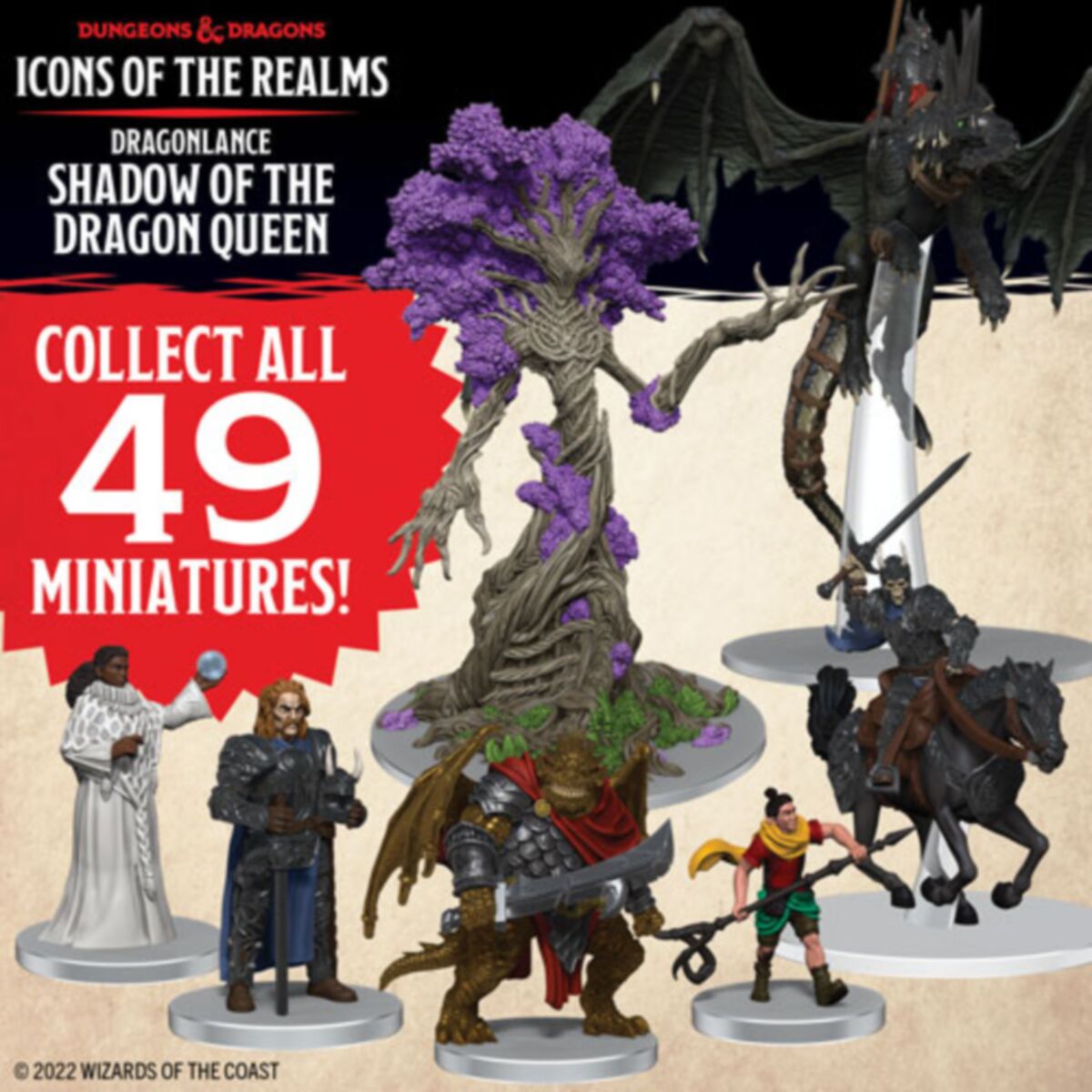 D&D Icons of the Realms Dragonlance Shadow of the Dragon Queen