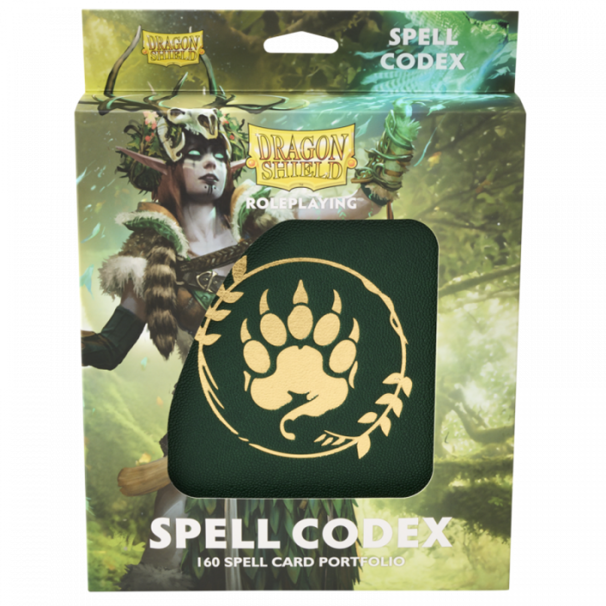 Dragon Shield Roleplaying Spell Codex Forest Green [] Let's Play Games