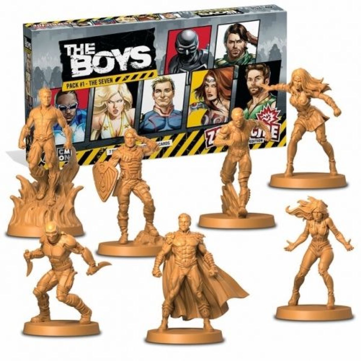 Zombicide 2nd Edition The Boys Pack 1 The Seven [] Let's Play Games