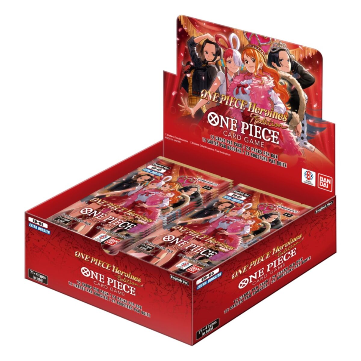 One Piece Card Game: Extra Booster Display – Heroines Edition [EB