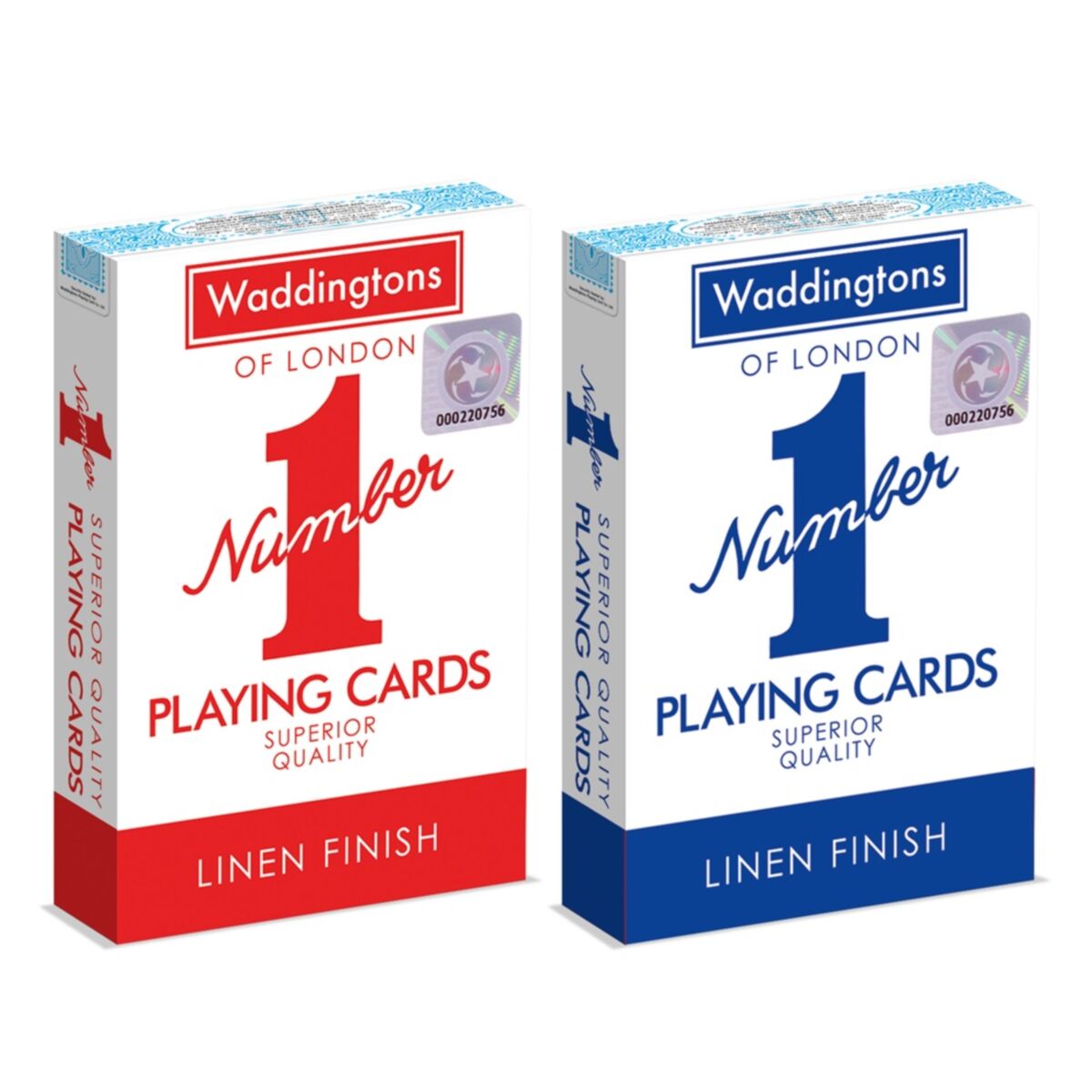 Waddingtons Number 1 Playing Cards - Texas Hold Em Edition - IWOOT UK