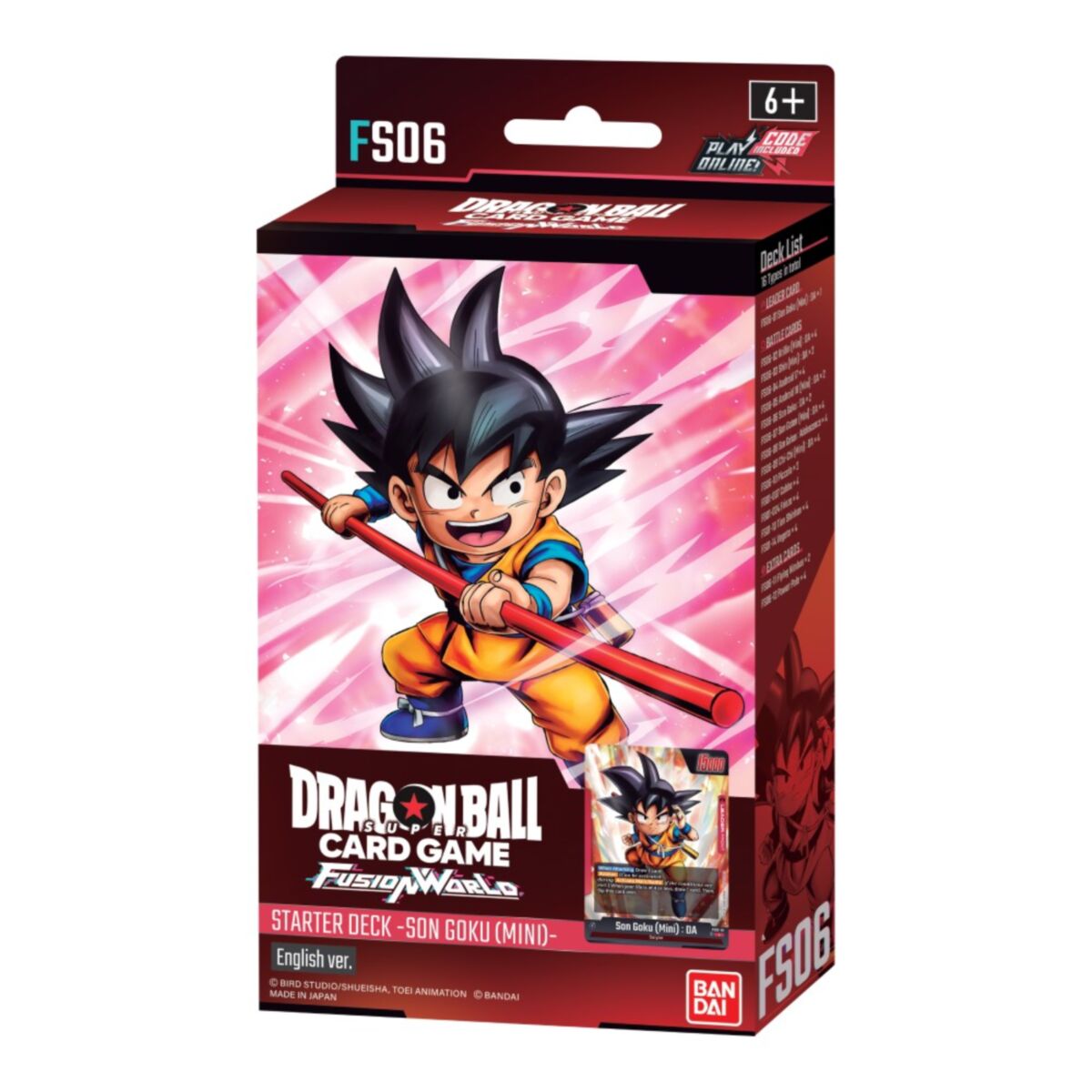 dragon ball super card game fusion world codes TCG: Starter Deck: Son Goku : Toys & Games Dragon Ball Super Card Game: