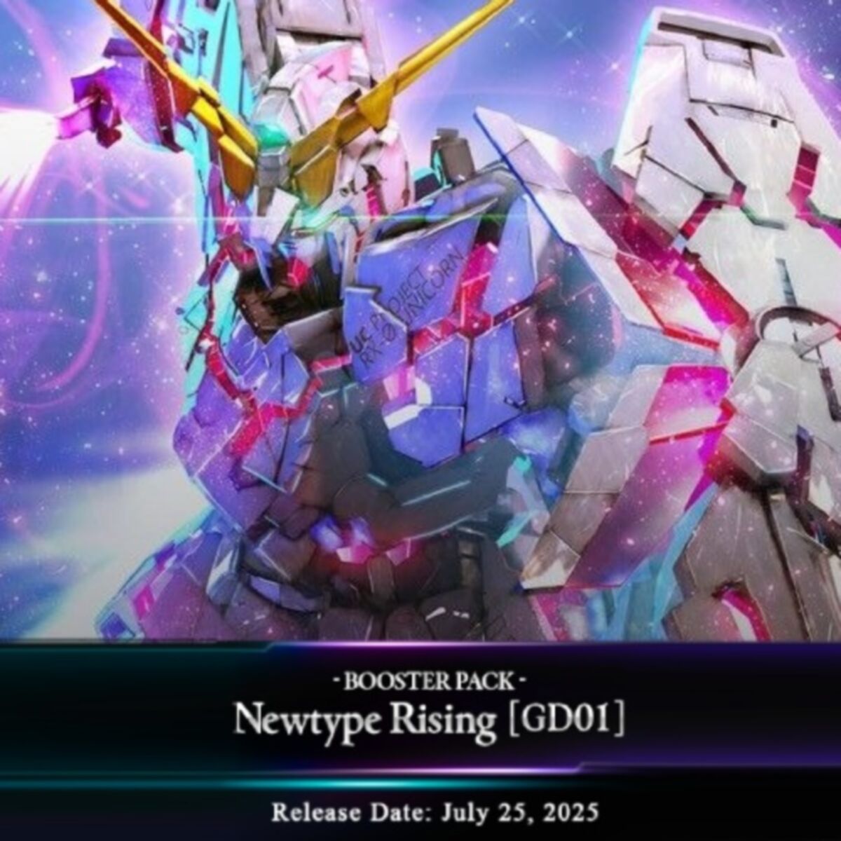 Gundam Card Game: Booster Display – Newtype Rising [GD01