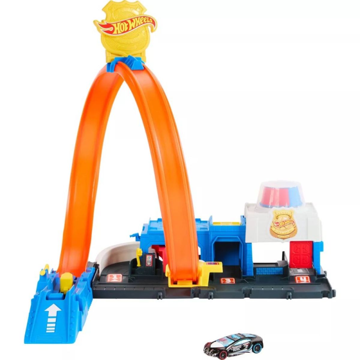 Hot Wheels - Tracks And Playsets - Hw City Super Police