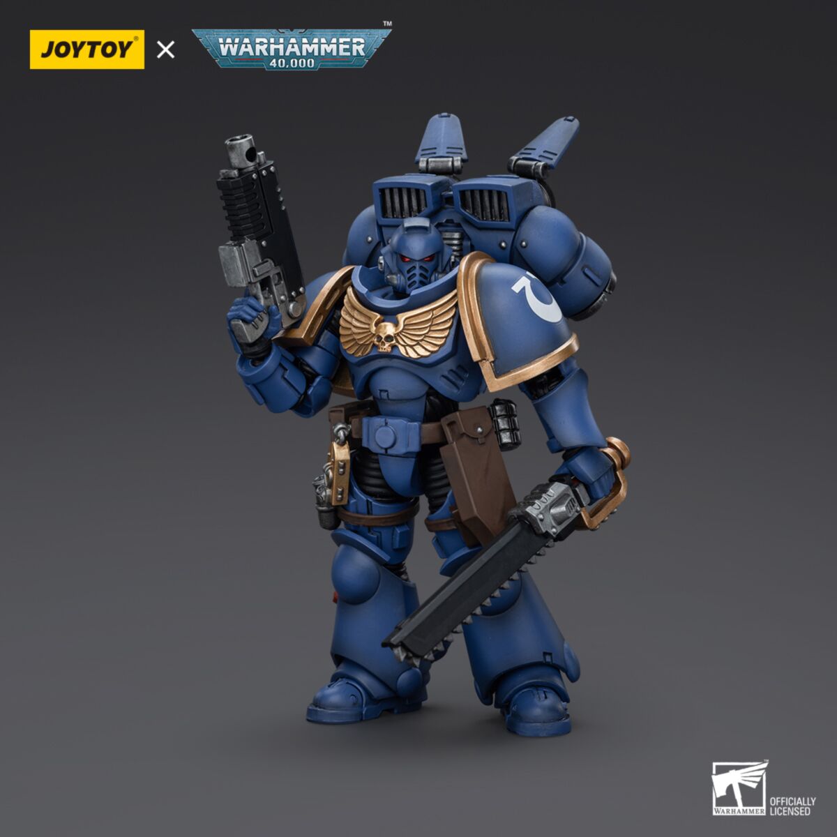 Warhammer Collectibles: 1/18 Scale Ultramarines Jump Pack