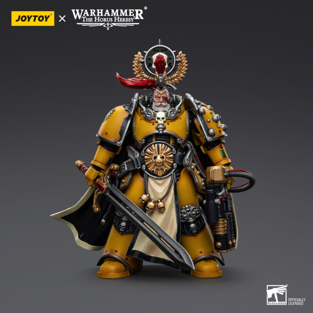 Warhammer Pretor Con Espada De Poder Legiones Astartes | Miniatura De Plástico 40 Mm | Para Coleccionistas