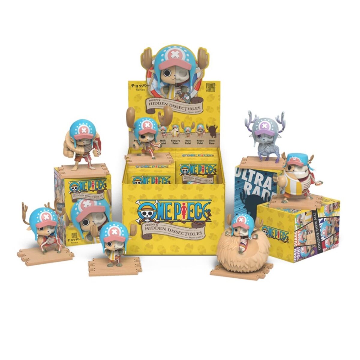 Mighty Jaxx: Freeny's Hidden Dissectibles – One Piece (Series 3