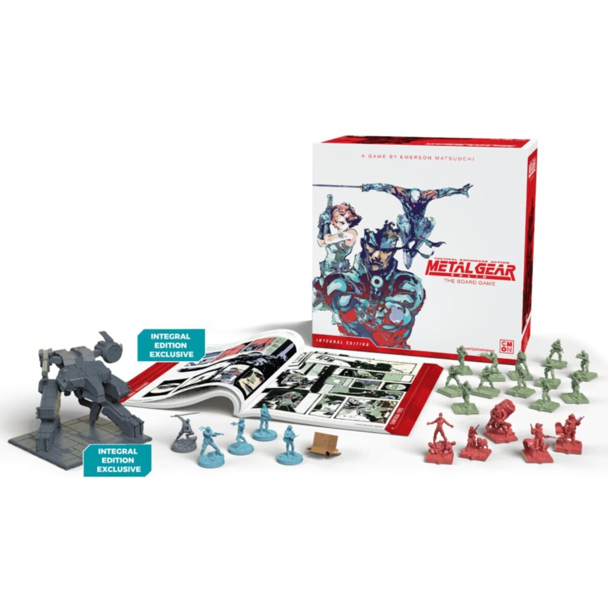 Metal Gear Solid: The Board Game  Integral Edition [::] Let's Play Games