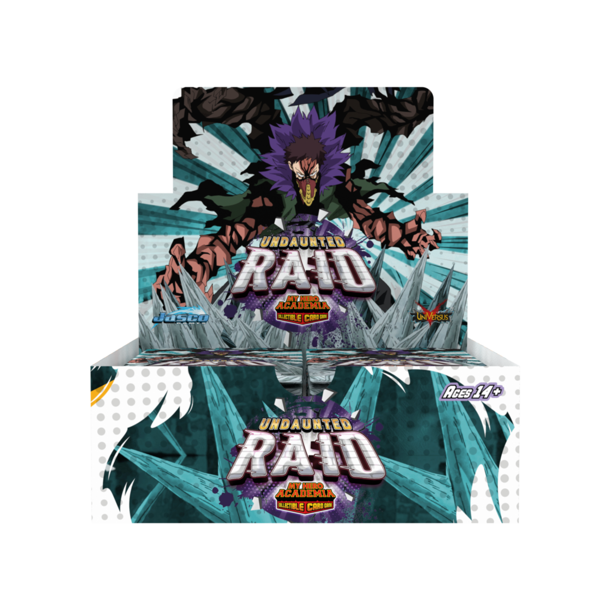UniVersus My Hero Academia: Undaunted Raid Booster Display [::] Let's Play  Games