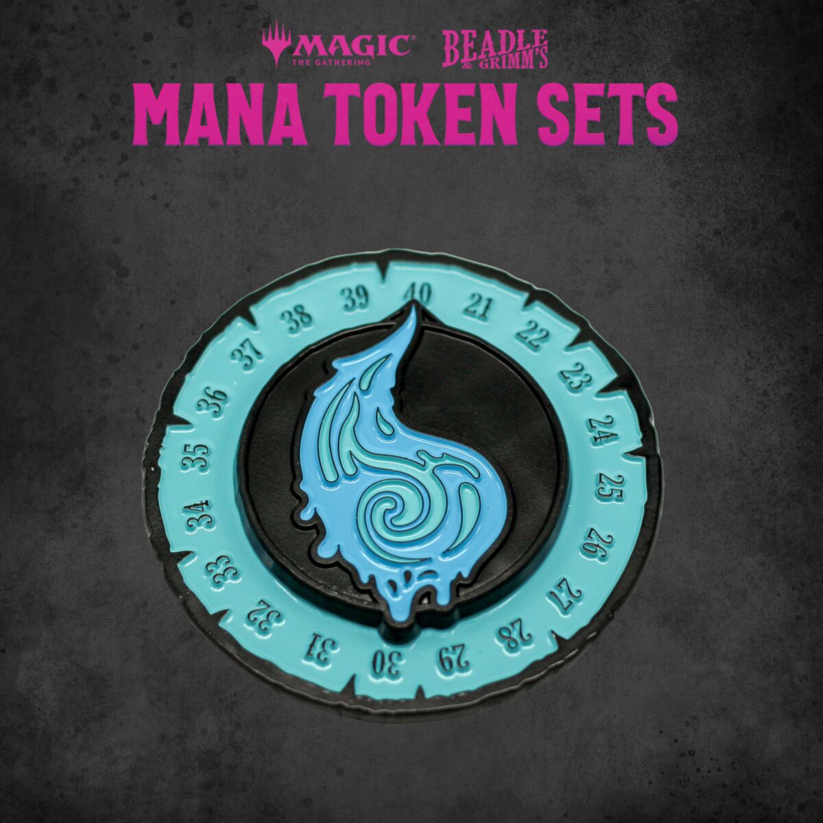 Beadle & Grimm's MTG BLUE MANA Token Set [::] Let's Play Games