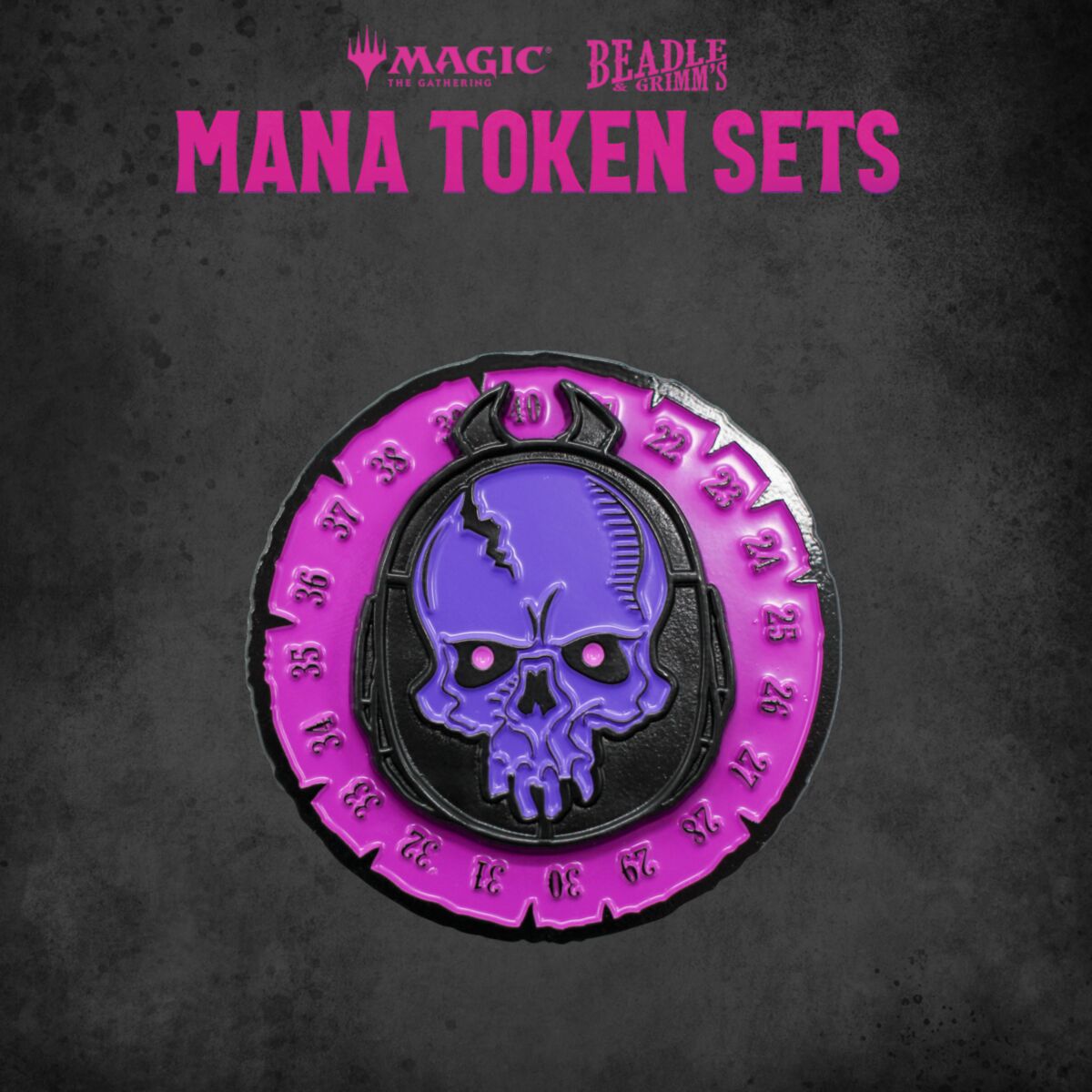 Beadle & Grimm's MTG BLACK MANA Token Set [::] Let's Play Games