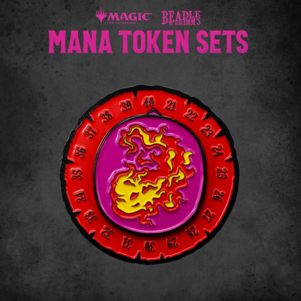 Beadle & Grimm's MTG RED MANA Token Set [::] Let's Play Games