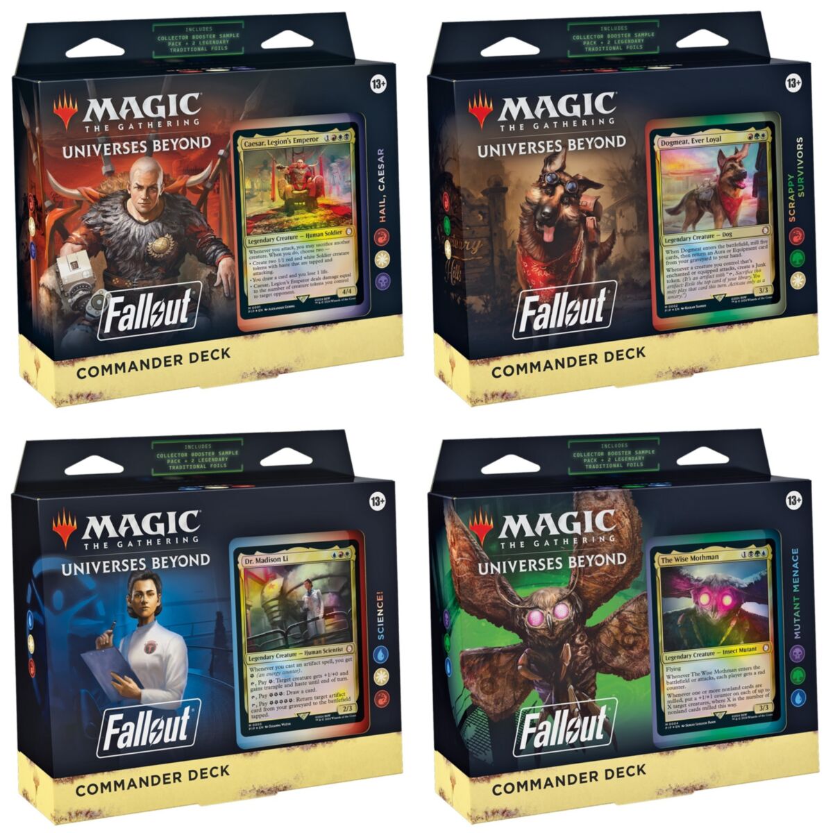 fallout mtg play booster box MTG: Fallout Collector Booster Box — Rules of Play