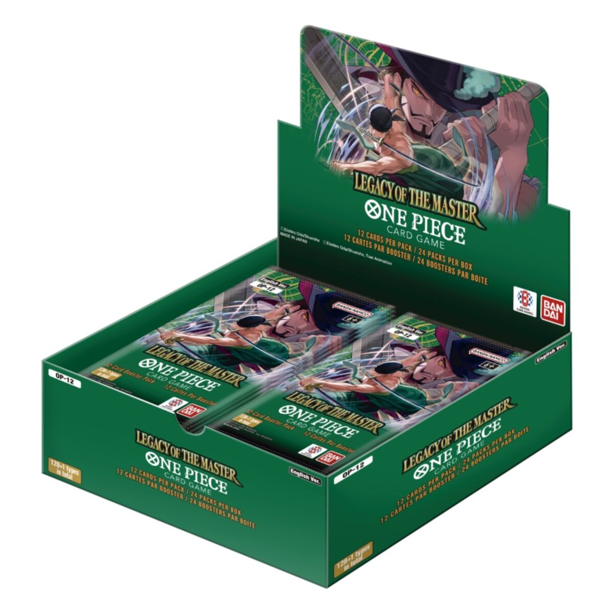 One Piece Card Game: Booster Display  Legacy Of The Master [OP-12] [::]  Let's Play Games