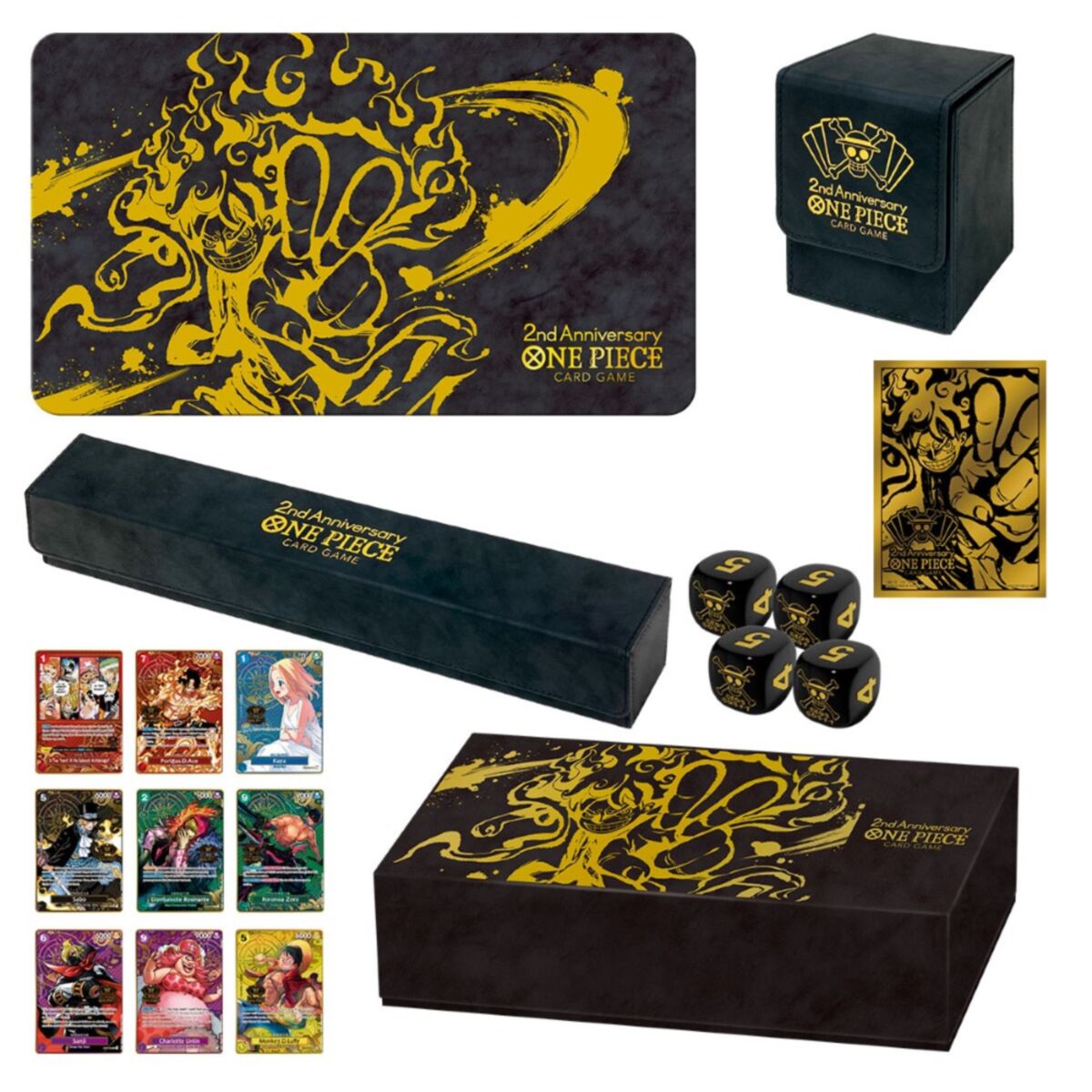 One Piece Card Game: Japanese 2nd Anniversary Set [::] Let's Play Games