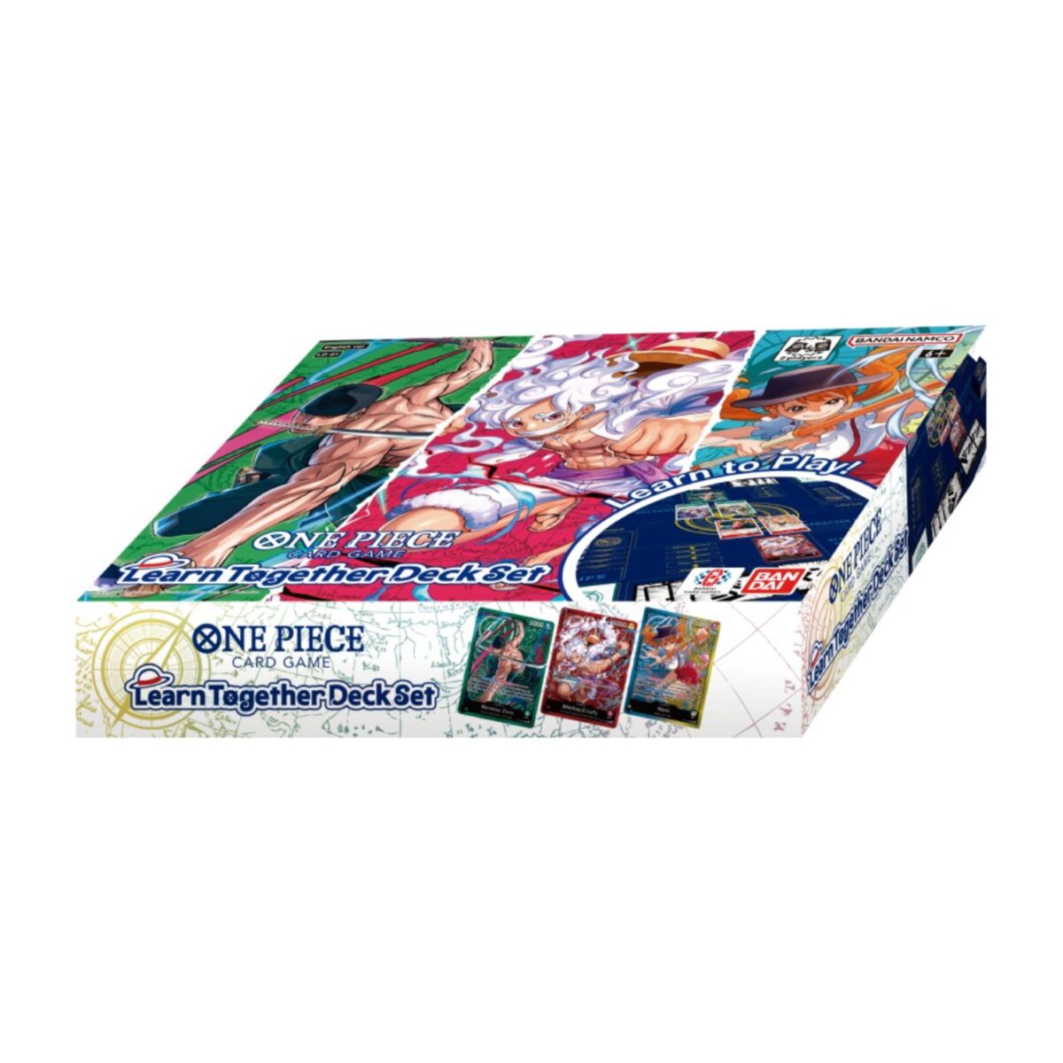 One Piece Card Game: Learn Together Deck Set Display [LD-01