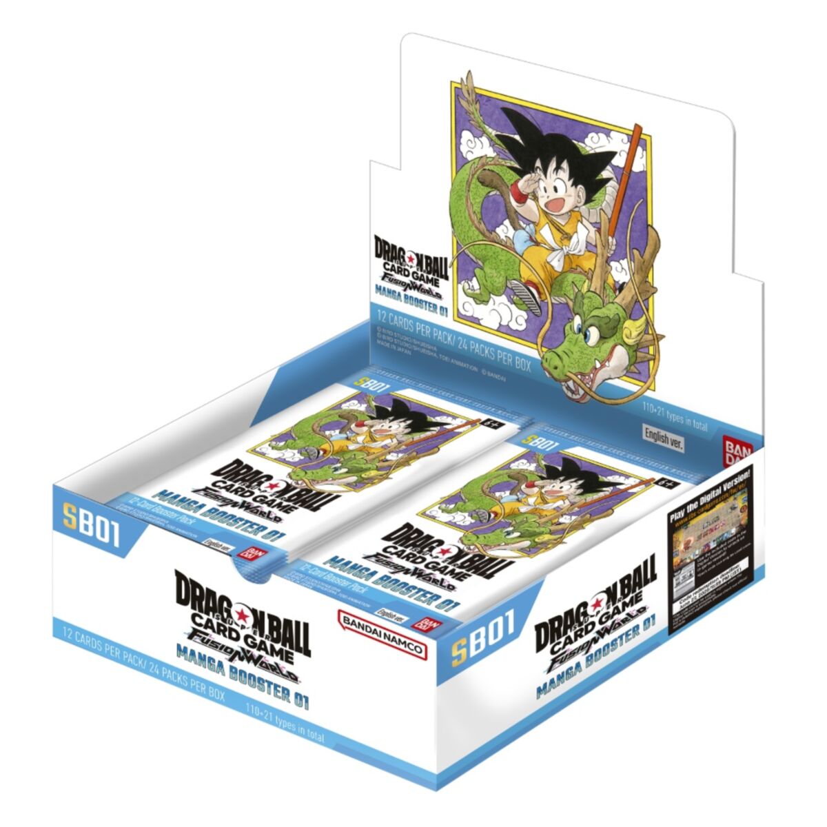 Dragon Ball Super Card Game: Fusion World  Manga Booster Display [SB01]  [::] Let's Play Games