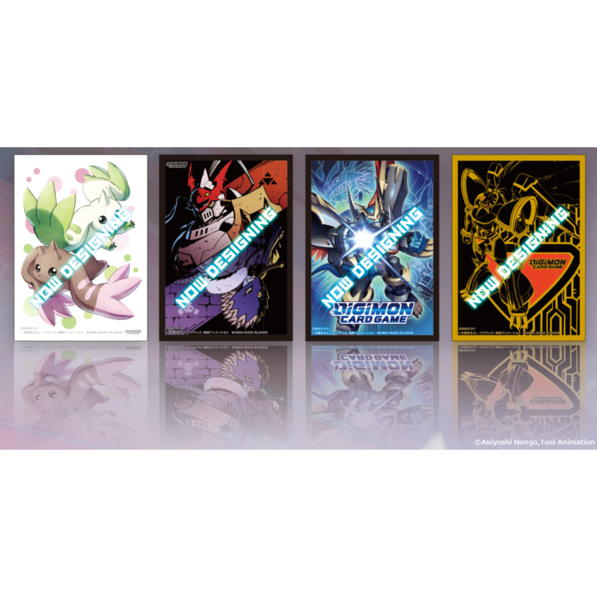 Digimon Card Game Official Sleeves Display Set 3 [] Let's Play Games