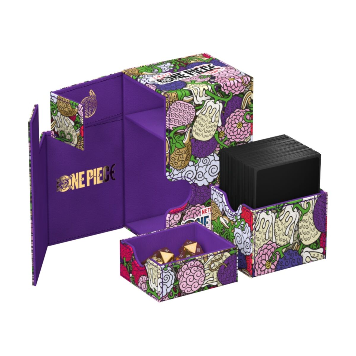 Ultimate Guard: Deck Box – XenoSkin Flip'n'Tray 80+ – One Piece