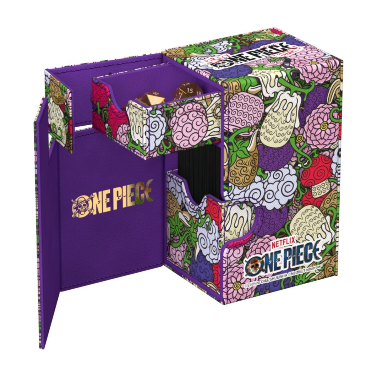 Ultimate Guard: Deck Box – XenoSkin Flip'n'Tray 80+ – One Piece
