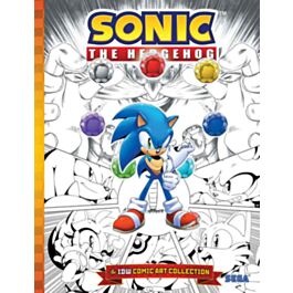 Sonic the Hedgehog The IDW Comic Art Collection (Hardback