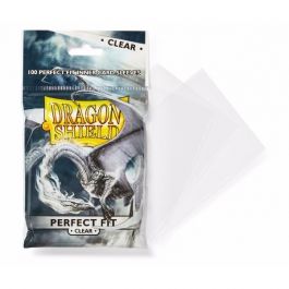 Dragon Shield - Japanese Size Sealable Perfect Fit Sleeves: Clear (100, Board Game