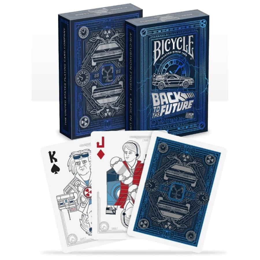 Bicycle Back to the Future Playing Cards [] Let's Play Games