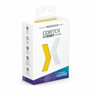 Ultimate Guard Cortex Sleeves Standard Size Matte Yellow (100)