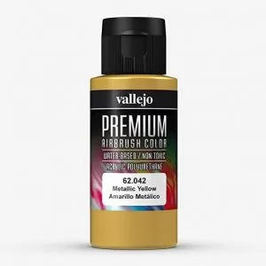Vallejo Premium Colour - Metallic Yellow 60 ml