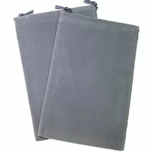 CHX 2391 Suedecloth Bag (L) - Grey