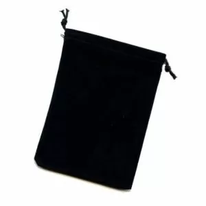CHX 2398 Suedecloth Bag (L) - Black