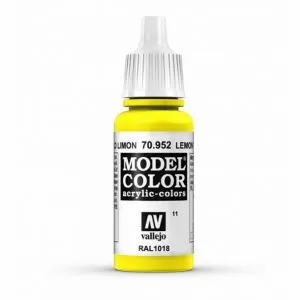Vallejo Model Colour - Lemon Yellow 17 ml Old Formulation