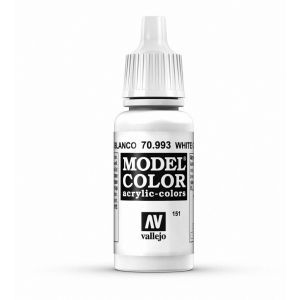 Vallejo Model Colour - White Grey 17 ml Old Formulation