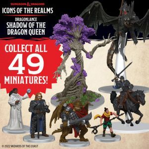 D&D Icons of the Realms Dragonlance Shadow of the Dragon Queen Booster Brick
