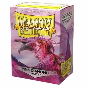 Sleeves - Dragon Shield - Box 100 - Pink Diamond MATTE