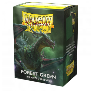 Sleeves - Dragon Shield Japanese - Box 60 - Forest Green Matte