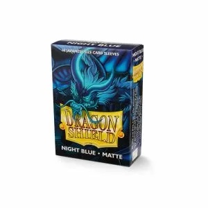 Sleeves - Dragon Shield Japanese - Box 60 - Night Blue Matte