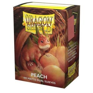 Dragon Shield: Sleeves – Matte Dual – Peach (Piip)